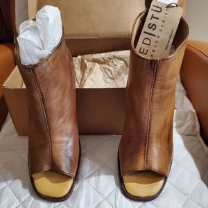 BED STU open toe boots